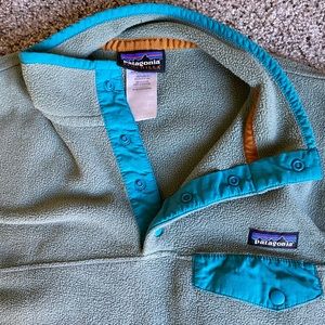 Patagonia Synchilla Lightweight Snap T Pullover Women’s Size M